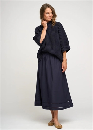 Brill poplin skirt Dark navy Moshi Moshi 